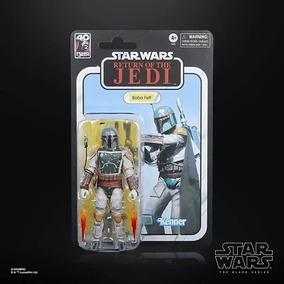 HASBRO Figurine Boba Fett Star Wars Le Retour du Jedi 40th anniversary Kenner vintage
