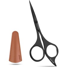 Professional Barber Scissors 4.9 Inch Small Pointed Stainless Steel Mustache