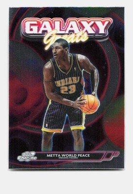 2025-26 Topps Cosmic Chrome - Galaxy Greats Metta World Peace #GG-31