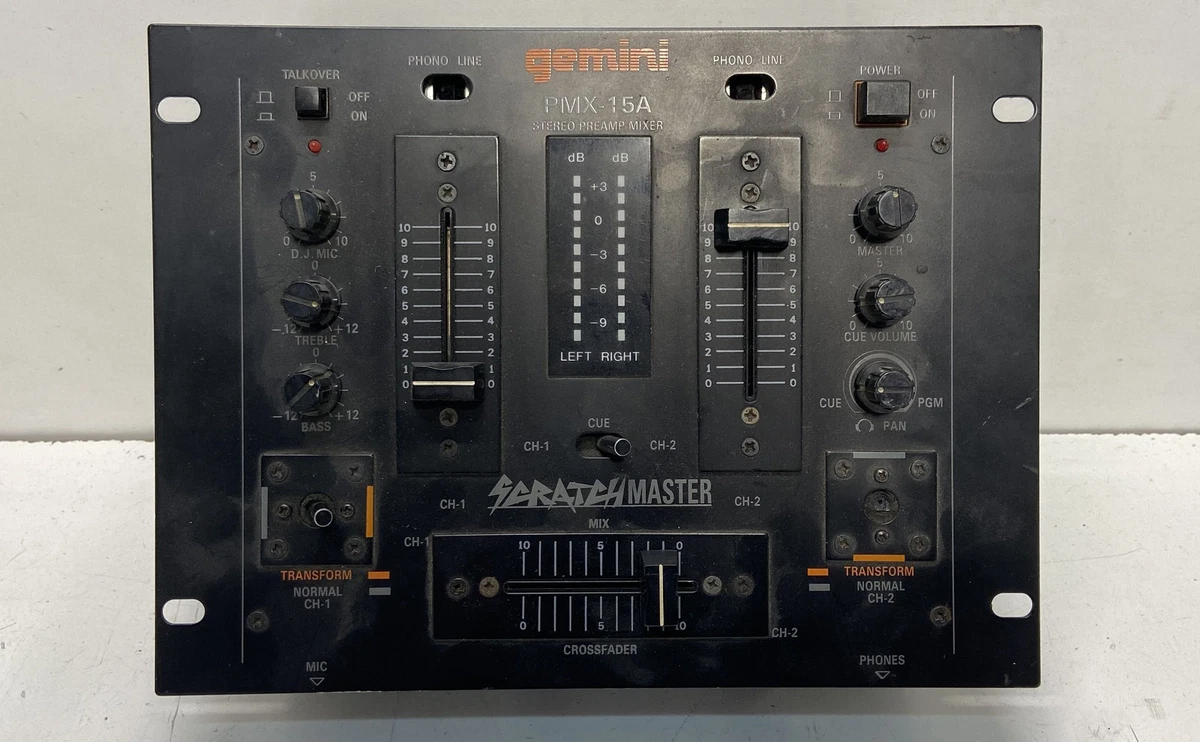 Gemini Rack Mountable DJ Mixers for sale | eBay