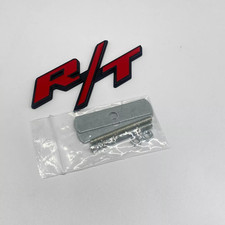 For RT Grill Emblem R/T Car Truck Metal Badge...