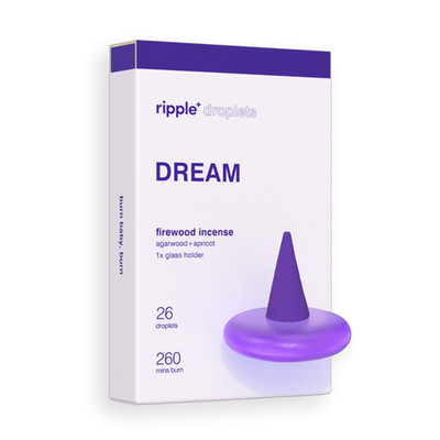 Ripple+ Dream Brennholz Räuchertropfen 98g Aromatherapie