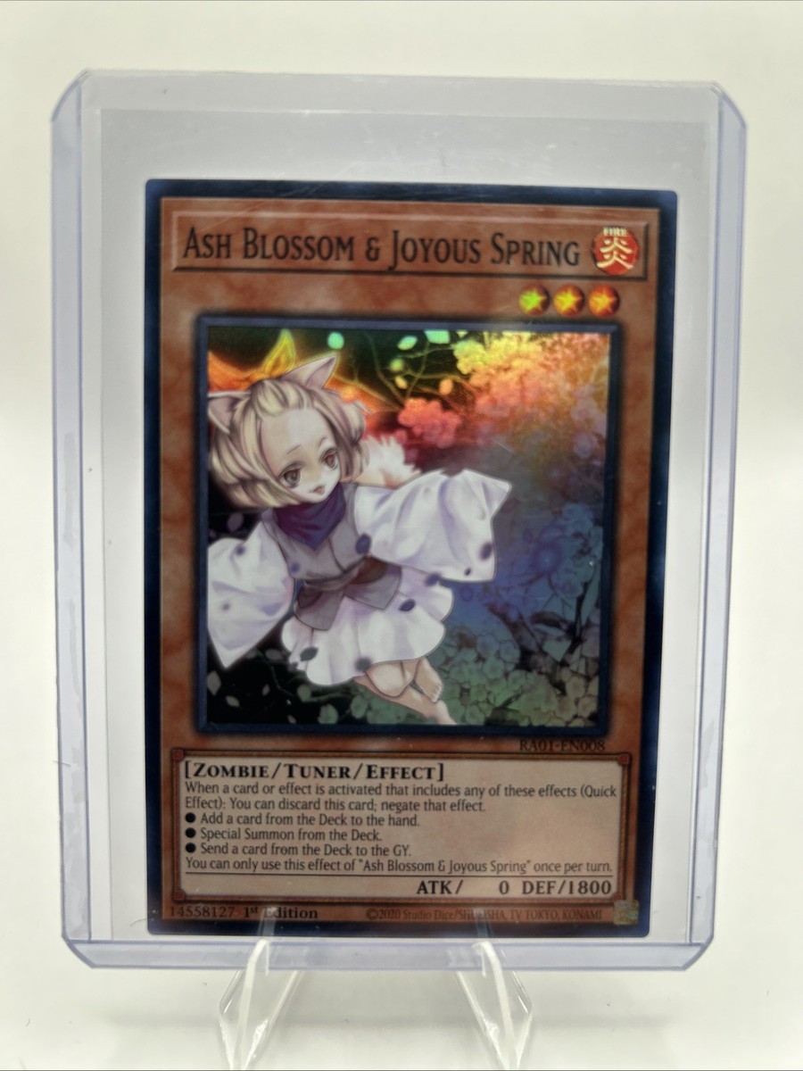Ash Blossom & Joyous Spring RA01-EN008 25th Anniversary Rarity