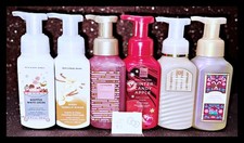 6 Pcs Bath Body Works Gentle Clean Foaming Hand Soap Winter Variety Mix Lot 5