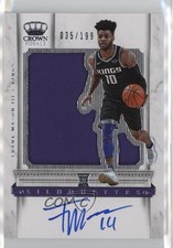 2017 Panini Crown Royale Rookie Silhouettes /199 Frank Mason III #202 Auto 0f7h