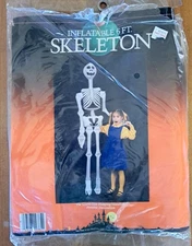Fun World Inflatable 6-foot Skeleton - Vintage 1980s