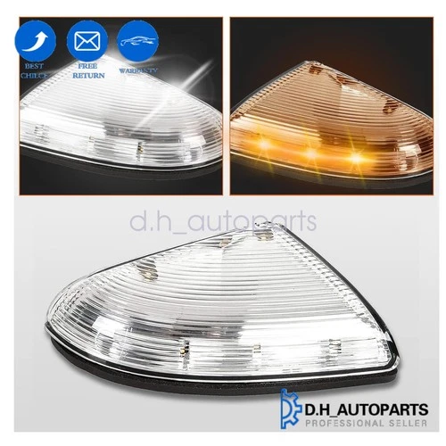 Driver Side Mirror Turn Signal Light Puddle Lamp For 09-18 Dodge Ram 1500 & 2500