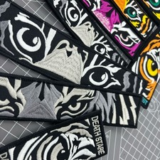 Tactical Tiger Embroidery Patch Hook & Loop Military Badge for Backpack Jacket