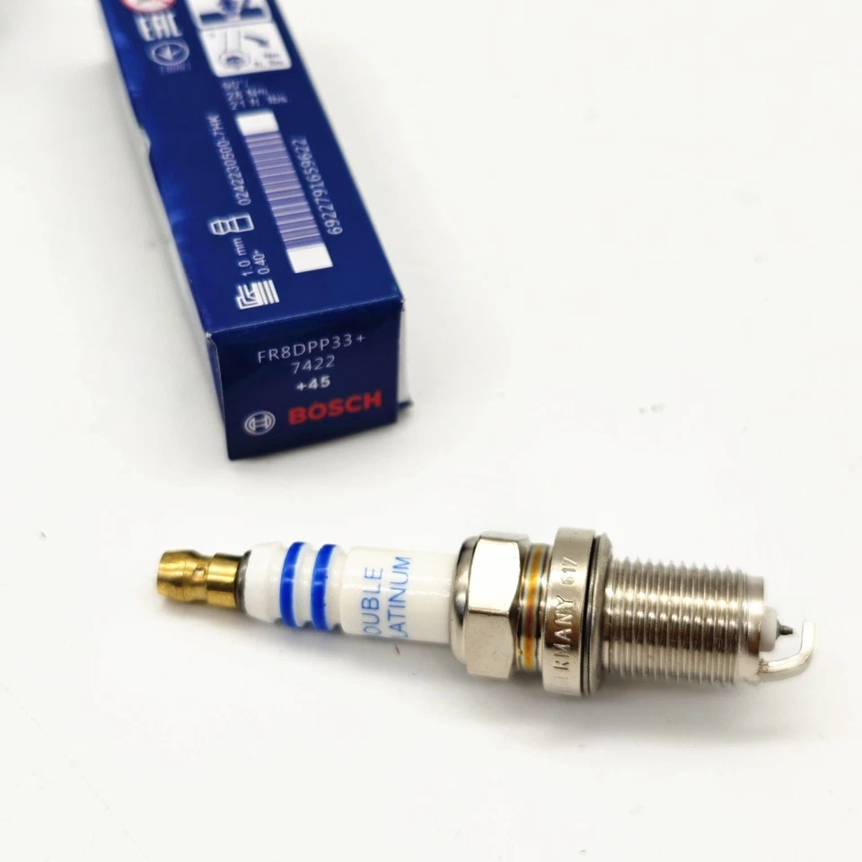 6X Platinum Spark Plugs FR8DPP33 For Mercedes C320 C240 E320 S430 CLK320 CLK430 Foto 3 de 4