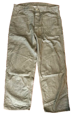TCB Jeans Tabby's work pants Cotton Olive W40 Inseam 32.4in | eBay