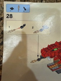 Lego Ninjago, Masters Of Spinjitzu Set 9456 Spinner Battle Arena Incomplete ￼￼