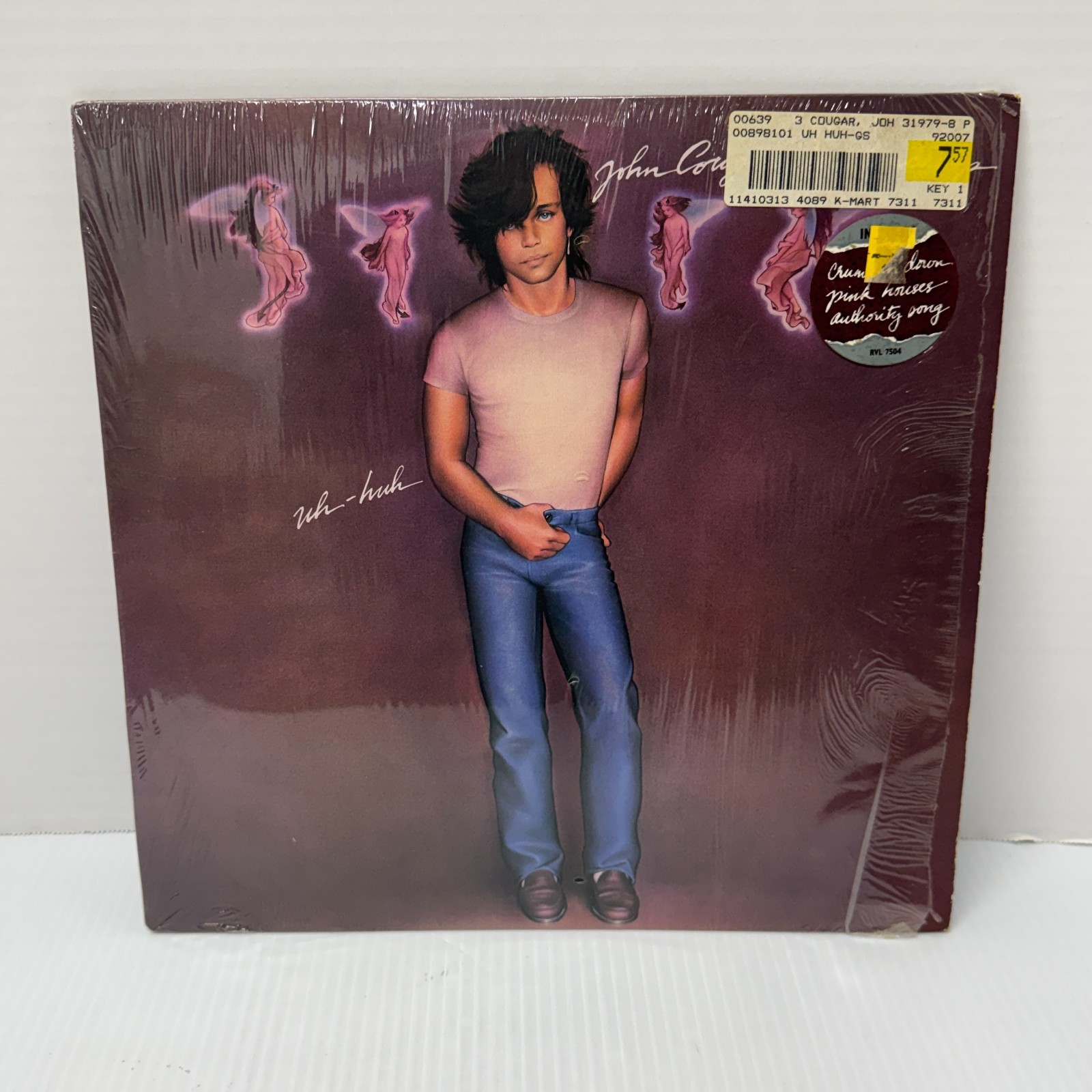 John Cougar Mellencamp, 3 Vinyl Record Lot, Self titled, American Fool, Uh-Huh thumbnail 12