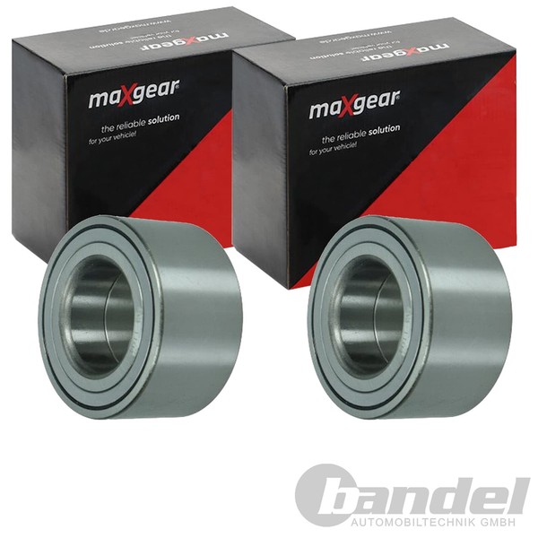 2X Maxgear RADLAGER-SATZ Vorne Passend FÜR Lexus RX Toyota Highlander-image