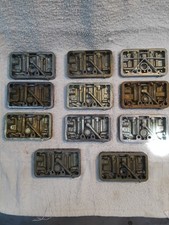 11-used Holley Secondary Metering Blocks 11-used Holley Secondary Metering Blocks