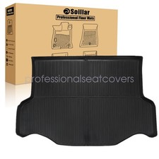 For 2013-2018 Toyota Rav4 Rear Cargo Trunk Liner Floor Mat Tpe All Weather Black