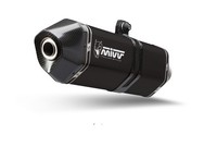 Mivv Speed Edge SchalldäMpfer Auspuffanlage Inox Schwarz Aprilia Tuono V4 1100