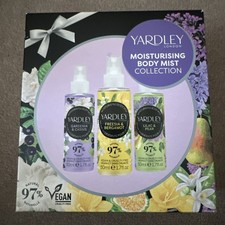 Yardley Moisturising Body Mist Collection Gift Set 50ml Gardenia & Cassis + 50ml