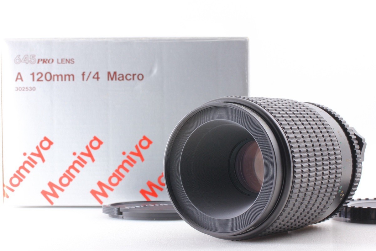 N MINT+++ w/ Box] Mamiya Macro A 120mm f/4 Lens For M 645