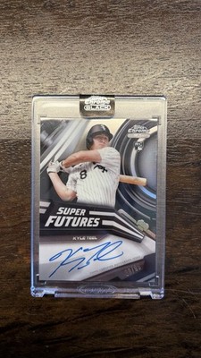 2026 Topps Chrome Black Kyle Teel (RC) Super Futures Auto /99 Chicago White Sox