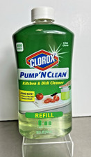 Clorox Pump 'N Clean Refill Kitchen Dish Cleaner Crisp Citrus 24 oz