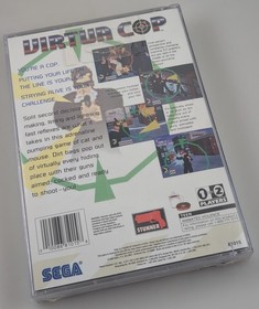 Sega Saturn - Virtua Cop - Brand New Factory Sealed long box LOOSE DISC