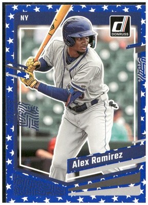 2023 Donruss #138 Alex Ramirez Independence Day