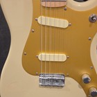 2008 Squier Classic Vibe Duo-Sonic Beige Solid 6-String RH 21-Fret w/ Gig Bag — photo 5