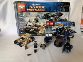 LEGO 76001 Super Heroes: The Bat Vs. Bane: Tumbler Chase Complete W/ Box