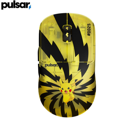 #ad Pulsar Wireless Gaming Mouse X2 CrazyLight Pokémon Pikachu Limited Edition $235.50