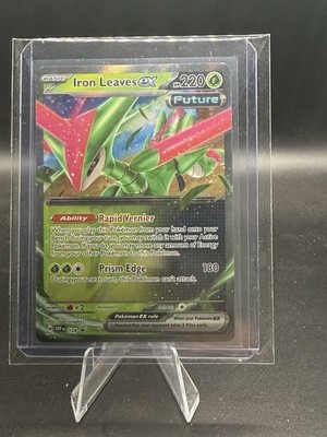 Iron Leaves EX Holo #128 Pokemon Promo 2024 TCG     