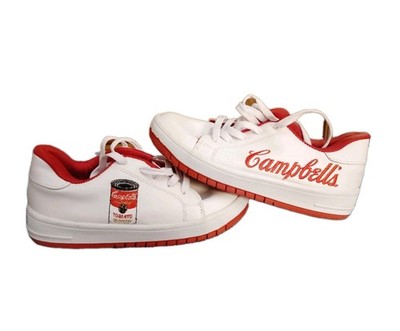 Custom ''Campbell's'' Tomato Soup  Size 6/6.5 Pop Art Leather Shoes