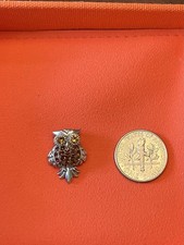 Sterling Silver Owl Pendant