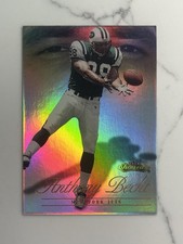 2000 Fleer Showcase #103 Anthony Becht /1000 Rookie Card New York Jets. rookie card picture