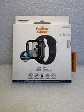 New PanzerGlass Full Body Screen Protector for Apple Watch 4/5/6/SE 40 mm,Black