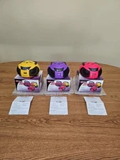 Sentrya Mini Boom Box AM/FM Radio 5 Function Clock NEW OLD STOCK Lot Of 3 Tested