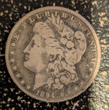1894-O Morgan Silver Dollar Semi-Key Date