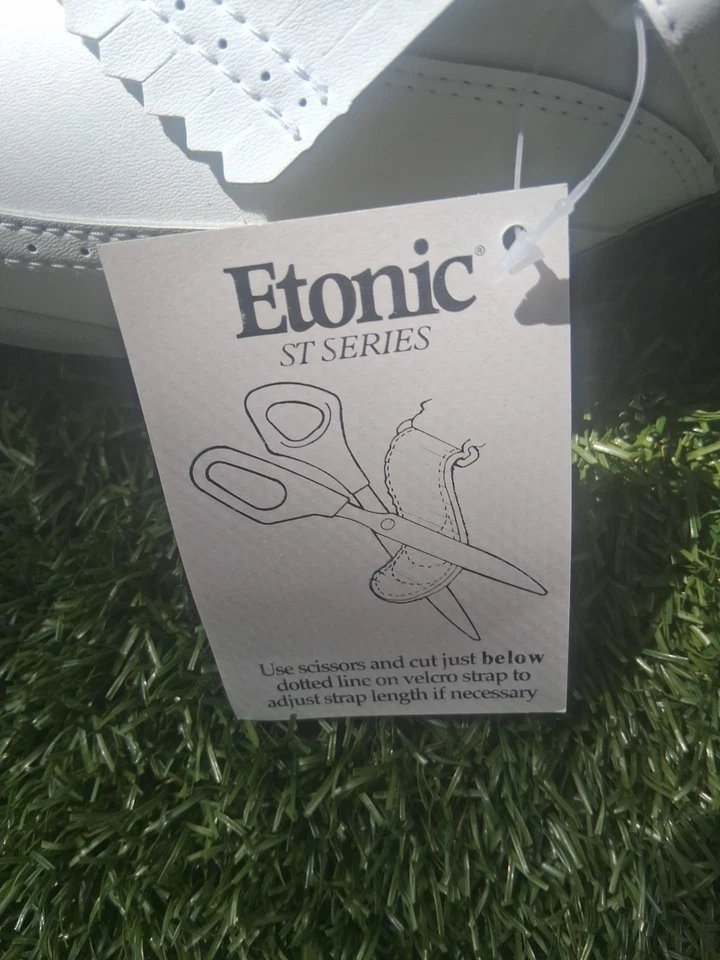 经典 Etonic St 6000 高尔夫鞋男式 10 全新旧货 — 第 3/4 张图片