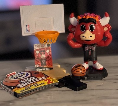 Zuru NBA Ballers Series 2 Benny The Bull RARE Chicago Bulls NEW in