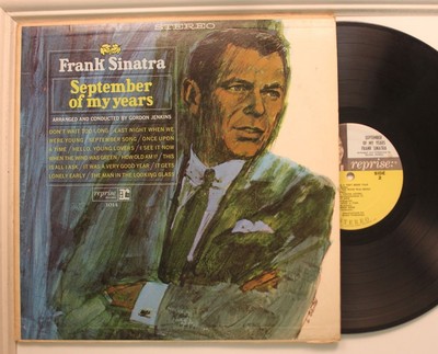 Frank Sinatra Lp September Of My Years On Reprise - Vg+ To Vg++ / Vg++