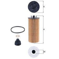 Ölfilter für BMW X2 U10 Mini F55 F56 F66 F57 F54 F60 | 24063338