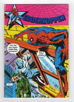 1978 MARVEL AMAZING SPIDER-MAN #187, #188 & #189 1ST GREEN GOBLIN KEY NORWAY