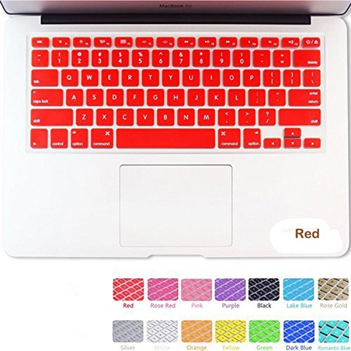 Silikon Tastatur-Abdeckung Skin Schutz für Apple Macbook pro Air 27.9cm 30.5cm > - Photo 17/25
