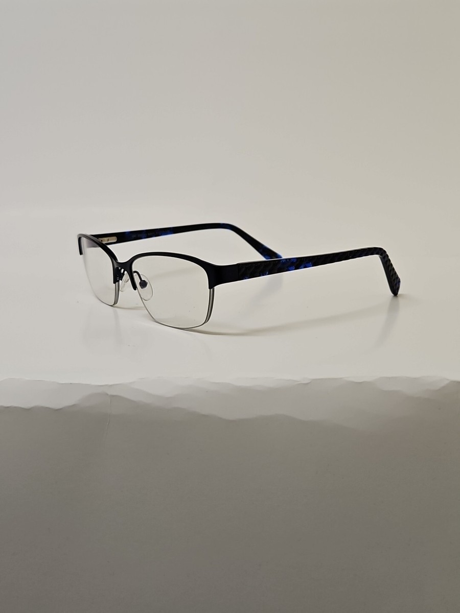 Chelsea Morgan Cm 202233 Navy Authentic Frames Eyeglasses 51-17 Chelsea Morgan CM 202233 at CoolSprings Galleria in Franklin, TN main image 4