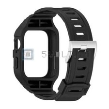 Cinturino e Cover Silicone Nero per Huawei Watch Fit 3