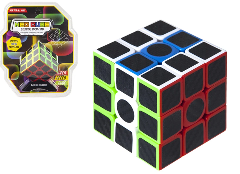 PMS Würfel Neon Magic Speed Cube - Glatte Rotation Puzzle Spielzeug - Trainieren Sie Ihren Geist