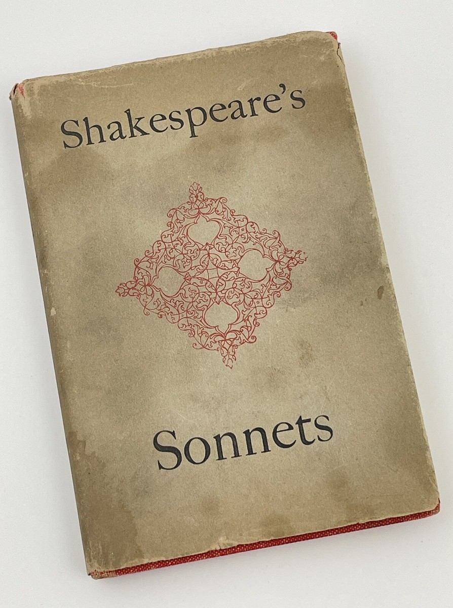 Vintage Shakespeare's Sonnets Richards Press Ltd Omar Series