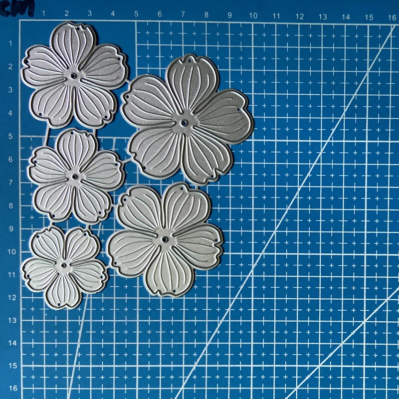 Flower Metal Cutting Dies Scrapbooking Embossing Paper Card Crafts Stencil Mold - Image 2 of 4