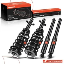 4Pcs Front & Rear Complete Strut & Coil Spring Assembly Shock for 09-13 Mazda 6