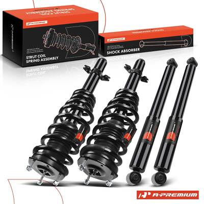 A-Premium Front & Rear Struts w/ Coil Springs Assembly Shock for Mazda 6 09-13