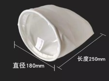 New 1pc 180 250mm 200micron Industrial Filter Sock bag PP/PE Water Liquid Oil